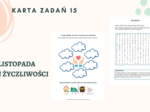 KARTA ZADAŃ 15 - DZIEŃ ŻYCZLIWOŚCI