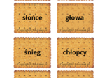 Ciasteczkowa gramatyka – zabawa gramatyczna