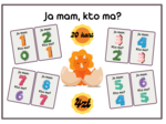 Gra: Ja mam, kto ma? 20 kart - Dzień Dinozaura - Dinozaurowe cyfry