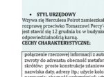 STYLE WYPOWIEDZI - MATERIAŁ DLA UCZNIÓW KLAS 7-8