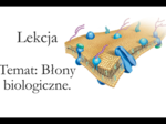 Klasa 1 ( podstawa ) - Błony biologiczne - prezentacja