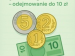 Obliczenia pieniężne - odejmowanie w zakresie do 10. Karta pracy. Sprawdzian