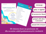 Angielski: Wakacyjny kurs na poziomie A2 dla uczniów w wieku 13-16 lat