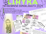 LIRYKA NA EGZAMINIE ÓSMOKLASISTY 2024