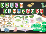 Dzień Dinozaura - napis, odznaki, dyplomy, opaski, gry, dinozaury