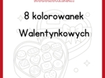 Kolorowanka Walentynkowa