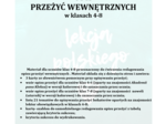 OPIS PRZEŻYĆ WEWNĘTRZNYCH W KLASACH 4-8