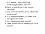 Konspekt zajęć - "Depresja- choroba cywilizacyjna" 
