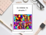 Co widzisz na obrazku? Kreatywne karty dla dzieci