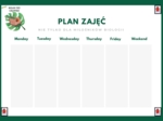 Tygodniowy plan zajęć - biologia