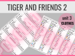 Tiger and Friends 2 unit 3 – zakładki do książki