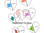 Serduszkowe Pary Walentynki Rozpoznawanie Figur Płaskich Geometrycznych - Matematyczka Martyna Rozalia