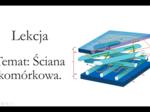 Klasa 1 ( zakres rozszerzony ) - Ściana komórkowa - prezentacja