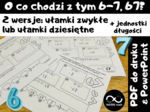 O co chodzi z tym 6-7, 67? Matematyczne wyzwanie: ułamki zwykłe lub ułamki dziesiętne. Amerykański trend z TikToka – six seven. Matematyka po angielsku.