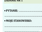 ARGUMENTUJEMY. ĆWICZYMY UZASADNIANIE STANOWISKA MATERIAŁ DLA UCZNIÓW KLAS 4-8