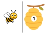 Pszczółki - liczenie w zakresie 10