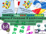 E8 Powtórzenie przed egzaminem ósmoklasisty Budowle złożone z sześcianów -wersja polsko-ukraińska z odpowiedziami