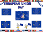 🇪🇺 Gazetka na European Union Day – interesujące ciekawostki o UE i zestaw dekoracji (banery, girlandy, postacie)