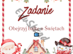 🎅 Kalendarz Adwentowy z Zadaniami – zestaw 54 kart dla dzieci