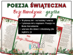 Poezja na Boże Narodzenie // gazetka świąteczna
