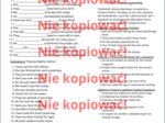 Karta pracy 🌟 Grammar in Action – ćwiczenia z Present Simple, Present Continuous i Present Perfect! 🌟 B1-B2