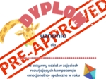 Dyplom Uznania – Aktywny Udział w Zajęciach Rozwijających Kompetencje Emocjonalno-Społeczne
