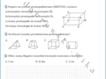 Prostopadłościany i sześciany - karta pracy