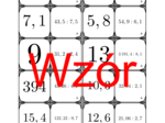 Domino - Dzielenie liczb dziesiętnych | matematyka