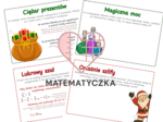 Świąteczne zadania - Ułamki Zwykłe klasa 5 Matematyczka Martyna Rozalia