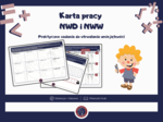 Karta pracy NWD i NWW | Złam szyfr – utrwal materiał!