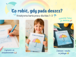 Karta pracy „Co robić, gdy pada deszcz?”