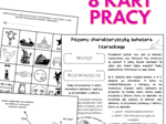 8 kart pracy do lektury uzupełniającej ,,Baśniobór"