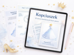 Kopciuszek – kreatywne karty pracy PDF do druku | język polski, matematyka i plastyka | klasy 1–3