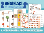 ANGIELSKI W PRZEDSZKOLU: Autumn – paczka materiałów na wrzesień + plan pracy