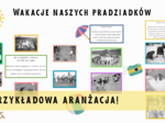 Wakacje naszych pradziadków/ gazetka, ozdoba/wakacje kiedyś
