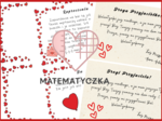 Walentynkowy Bal Ułamki Zwykłe - Matematyczka Martyna Rozalia