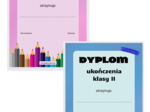 Dyplom ukończenia klasy I II III - wersja 2