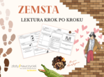 ZEMSTA: Krok po kroku – karta pracy do lektury