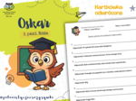Oskar i pani Róża. Kartkówka odwrócona. Podsumowująca. Kartkówka po omówieniu lektury. Lektura uzupełniająca
