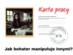 Jak bohater manipuluje innymi?- karta pracy (Balladyna)