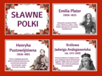 DZIEŃ KOBIET - – gazetka - SŁAWNE POLKI – biblioteka – świetlica – 24 strony – wersja 3