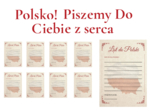 List do Polski – napis, wzór listu