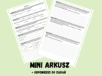 Mini arkusz egzaminacyjny - egzamin ósmoklasisty (8 zadań)