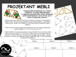 Przystawanie trójkątów. Projektant mebli. Trójkąty przystające. Praktyczne zastosowanie matematyki.