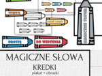Magiczne słowa - kredki