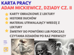 📚 Karty Pracy z Dziadów cz. II – Charakterystyka Duchów 📚 #egzaminósmoklasisty #dziadycz.II