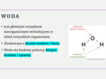 Skład chemiczny organizmów​ + znaczenie wody dla organizmów KLASA 1 PODSTAWA BIOLOGIA