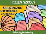 1 Dzień Szkoły - Książeczka Wspomnienia z Wakacji