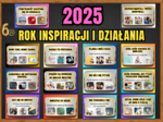 2025 - ROK INSPIRACJI I DZIAŁANIA - gazetka motywacyjna dla uczniów