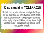 DZIEŃ TOLERANCJI - gazetka szkolna